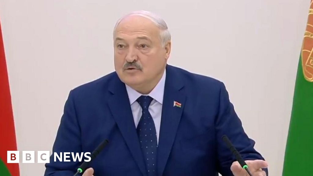 The BBC in testy exchange with Belarus president