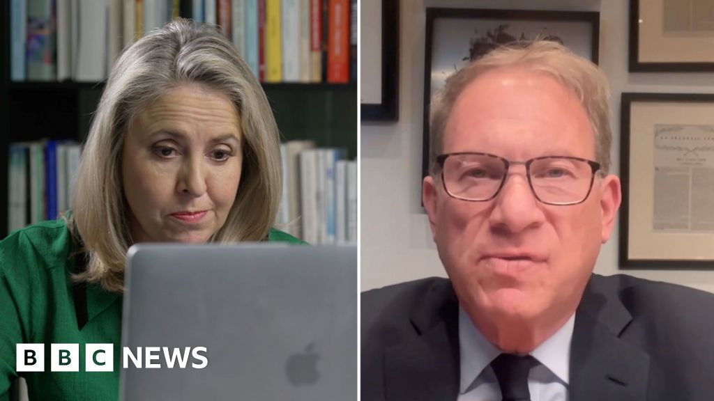 Journalist at centre of Trump’s Signal chat scandal speaks to BBC