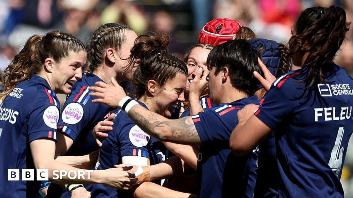 Women’s Six Nations 2025: France 38-15 Scotland – hosts produce dominant second half