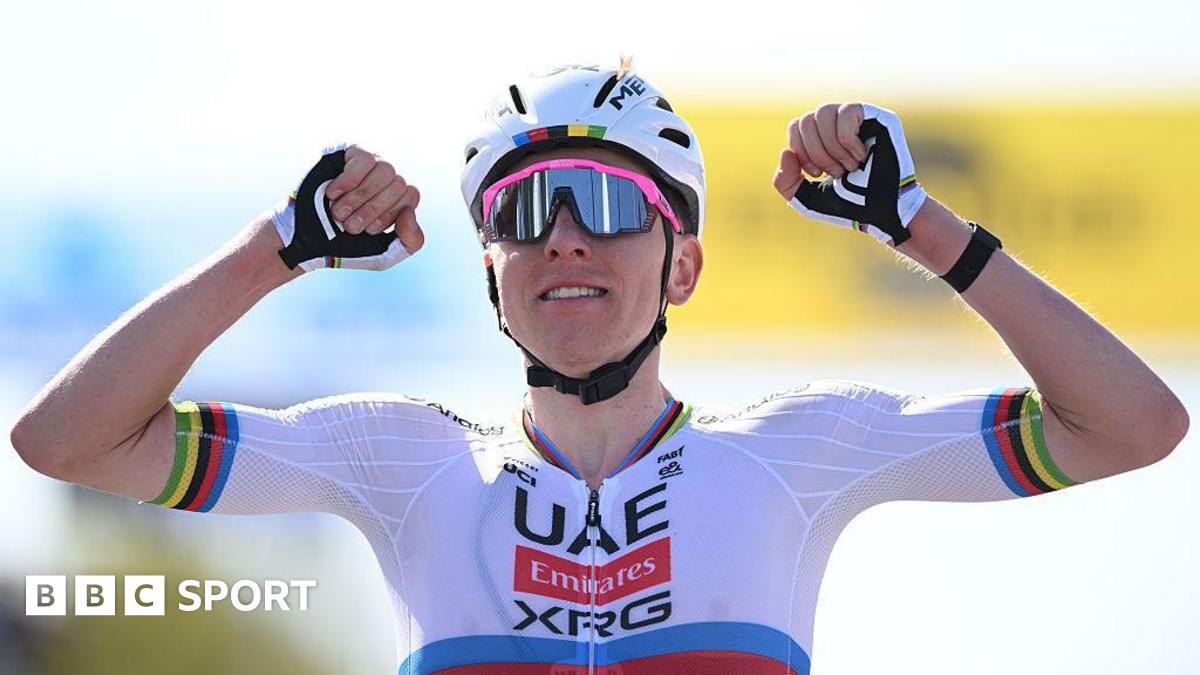 Tour of Flanders 2025: Tadej Pogacar wins second title in Belgium