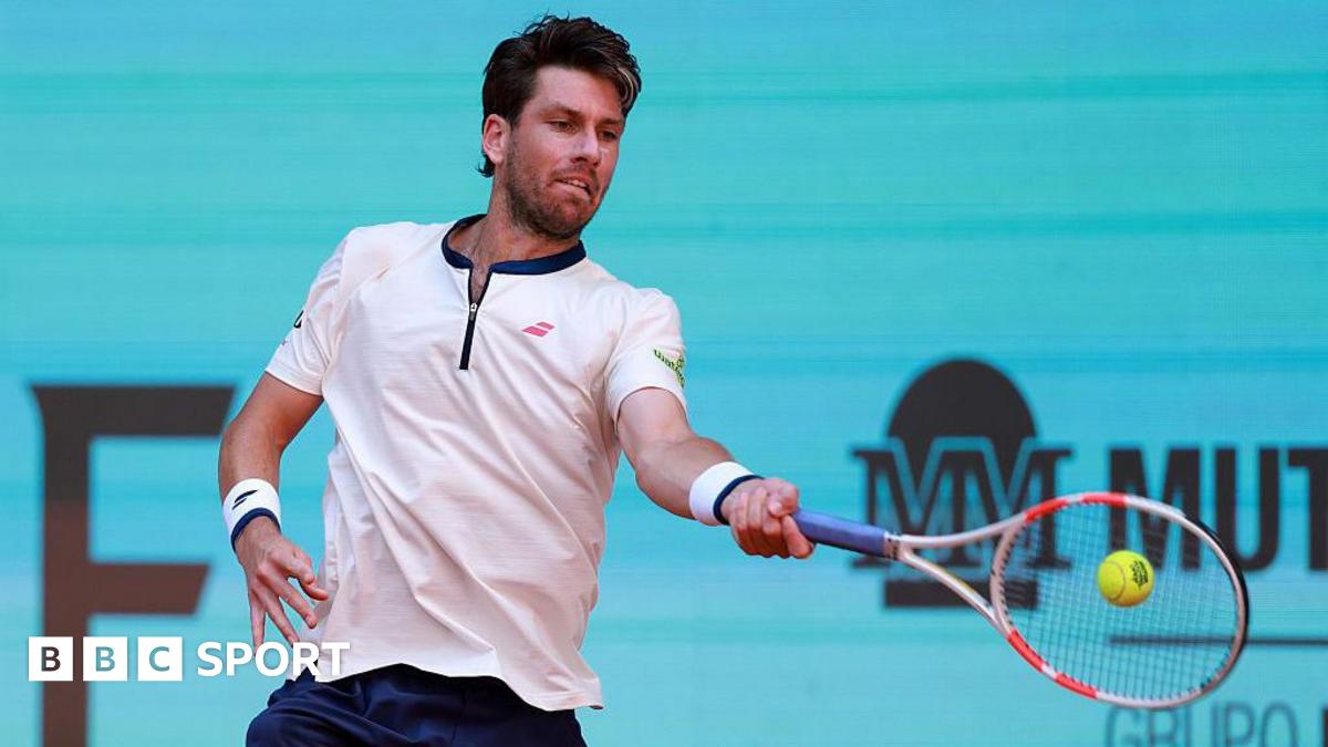 Madrid Open: Cameron Norrie overcomes illness to beat Martin Landaluce