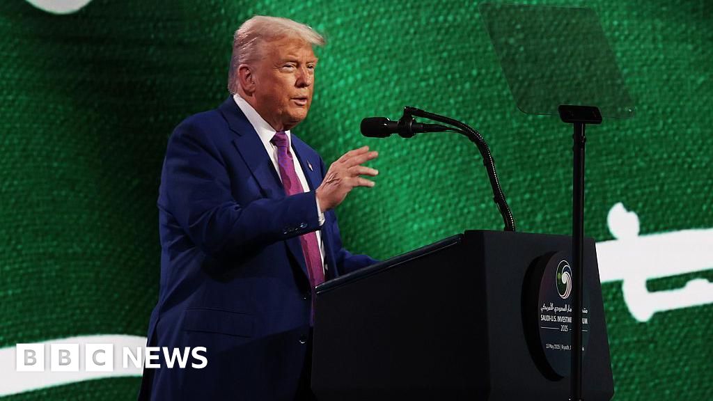 Trump touts $142bn arms deal on Saudi visit, lifts sanctions on Syria