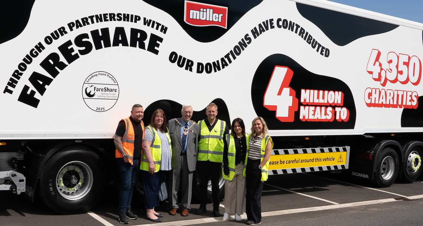 UK Dairy Company Reaches 4 Million Meals Donated โ Tackling Hunger AND Food Waste with FareShare