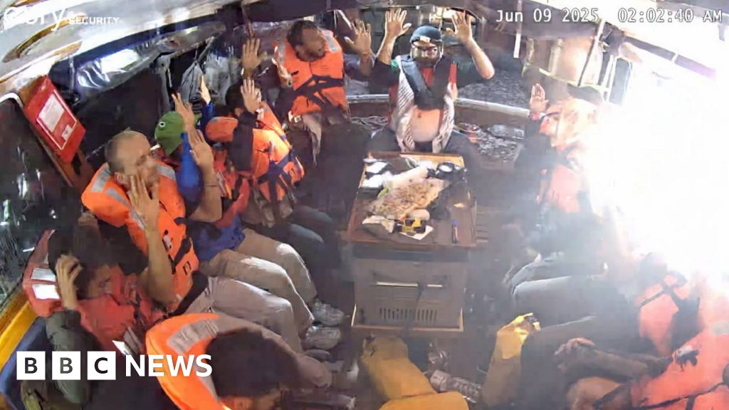 Activists say Israeli troops have boarded aid ship bound for Gaza