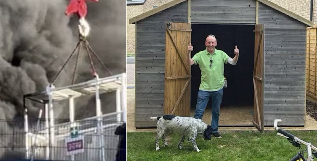 Hero Crane Driver Who Rescued Man from Burning Building Granted Humble Bucket List Wish