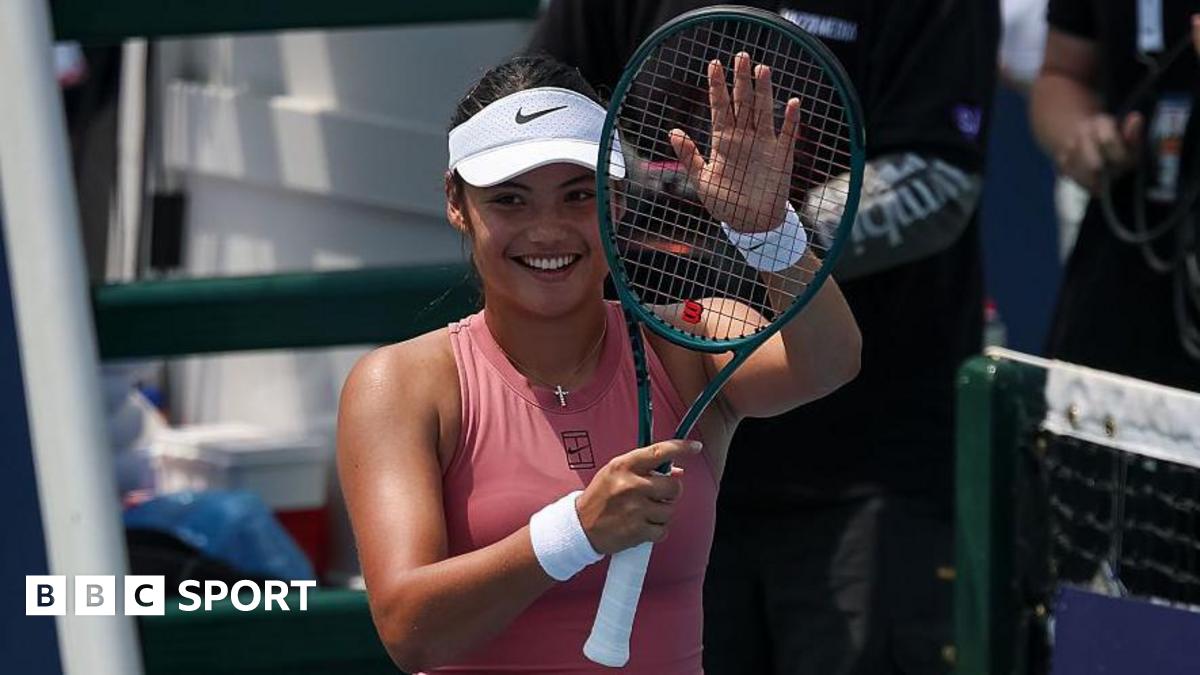 Washington Open: Emma Raducanu beats Maria Sakkari to reach semi-finals