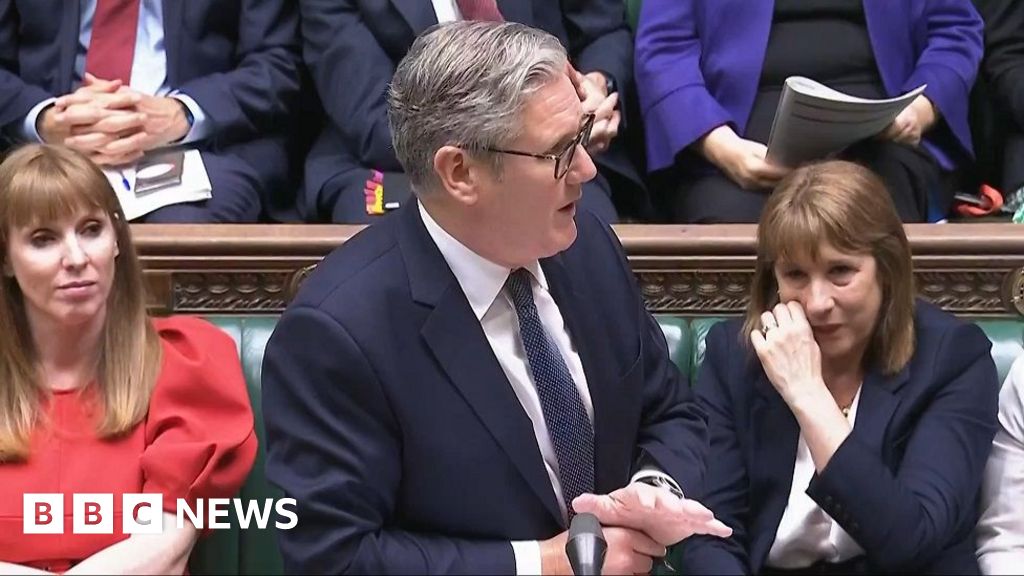 Rachel Reeves doing excellent job, PM tells BBC after Commons tears