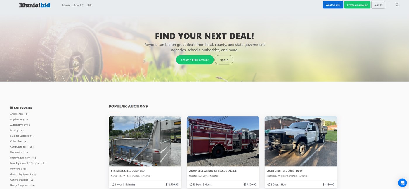 New ‘eBay for Government’ Helps Counties and States Auction Off Property, Reduce Waste