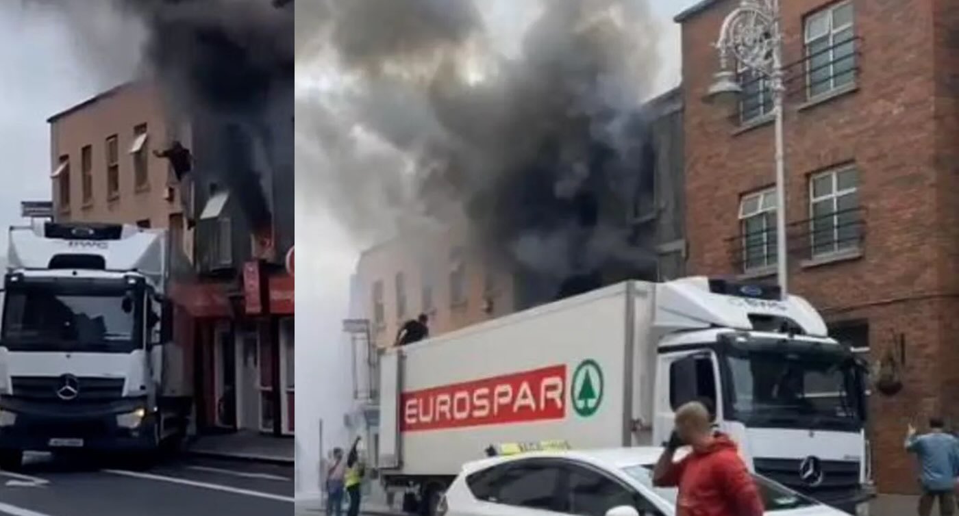 Immigrant Truck Driver Becomes Hero Using Tractor-Trailer to Save Man from Burning 2nd Floor