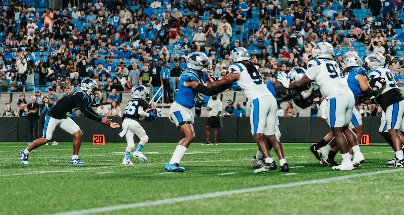 Boy With Rare Bone Disorder Becomes Quarterback for a Day and Scores a Touchdown for the NFL Carolina Panthers