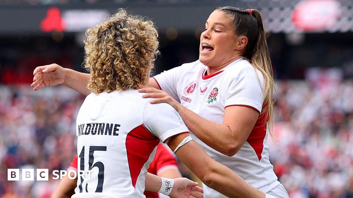 Canada 13-33 England: Red Roses win Women’s Rugby World Cup