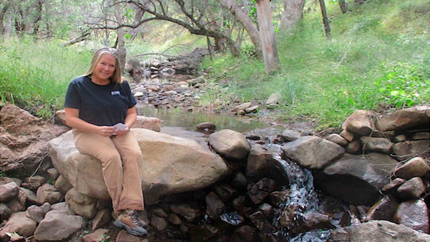 She Used Nature to Transform Dry Steam Beds into Lush Oasis During USGS Study