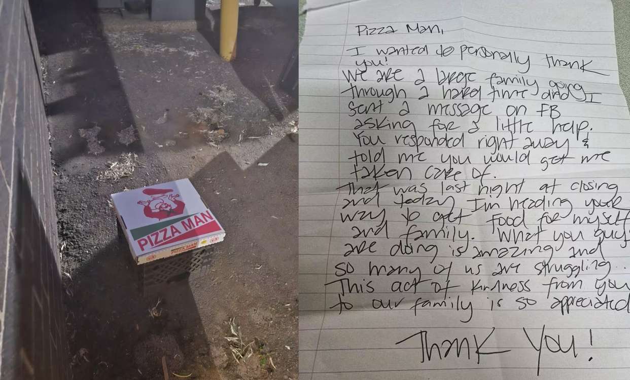 Pizzeria Owner Sees People Eating From Dumpster, Offers Them Free Pies and a Slice of Dignity