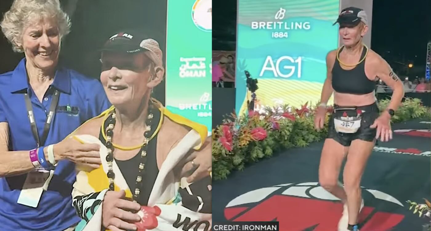80-Year-Old Grandma Who Learned to Swim at 59 Just Became Oldest Ever Female Ironman Finisher