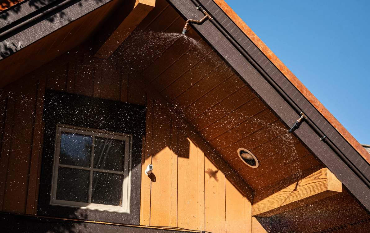 Innovative Wildfire Defense Sprinkler System for Homes Can Detect Flames and Lowers Insurance