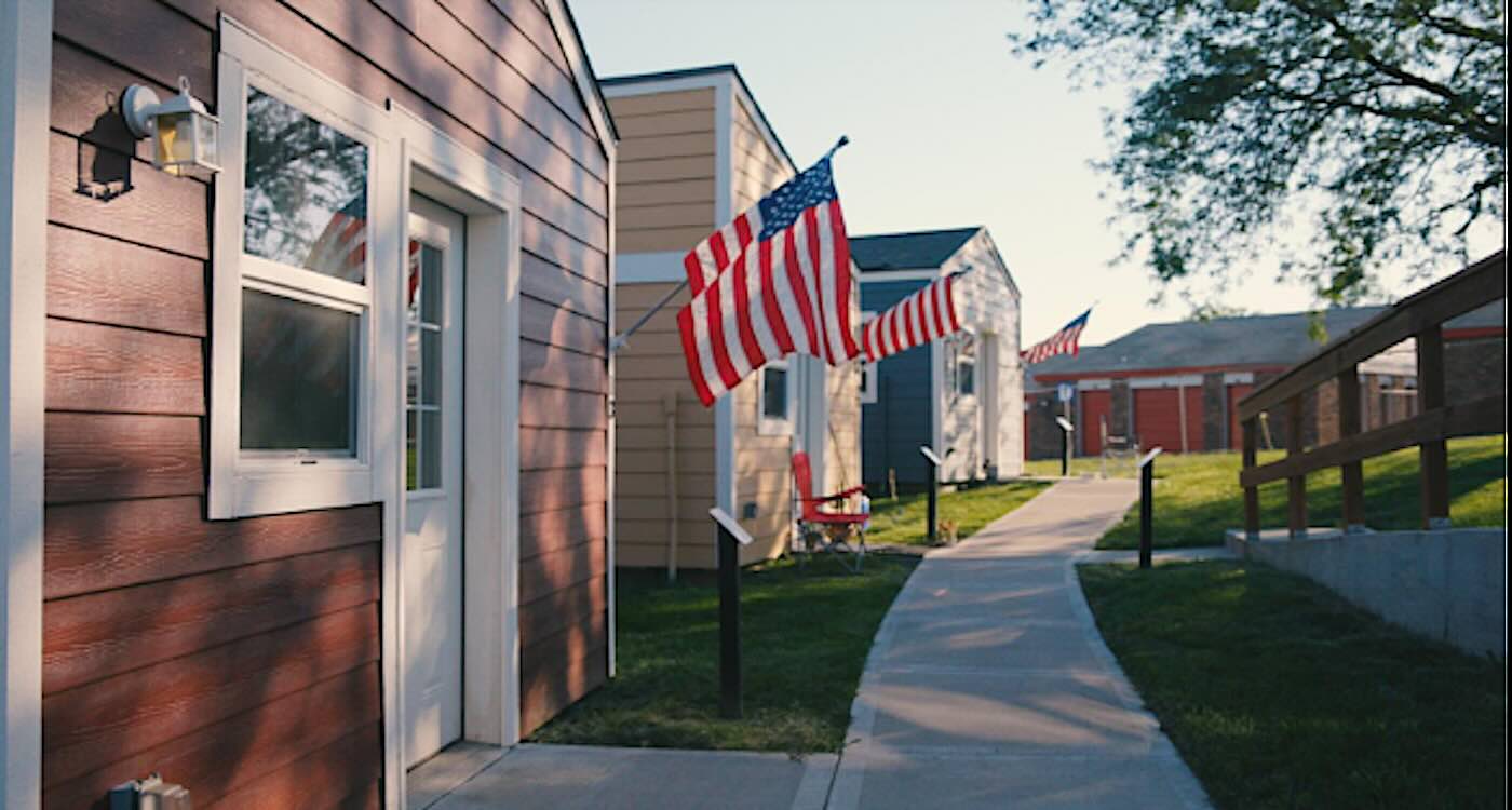 Sixth Tiny Home Village is Ending Homelessness for Veterans Across the US: โThis place saved meโ