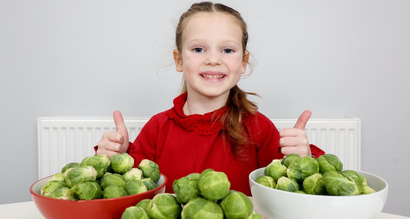 Fussy Girl Overcomes Vegetable Phobia and Now Loves Brussels Sprouts Thanks to Eating Disorder Specialist